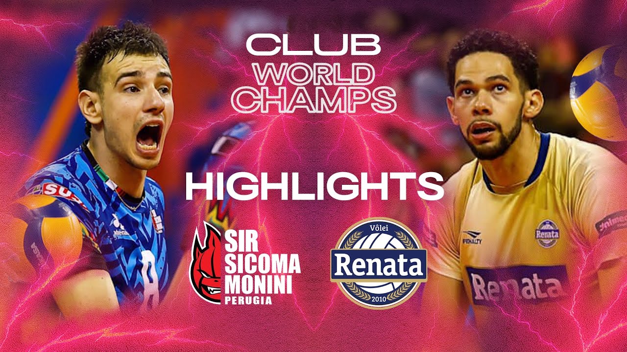 Perugia 🇮🇹 vs. Renata 🇧🇷 - Semi Final | Club World Championships 2025 | Highlights