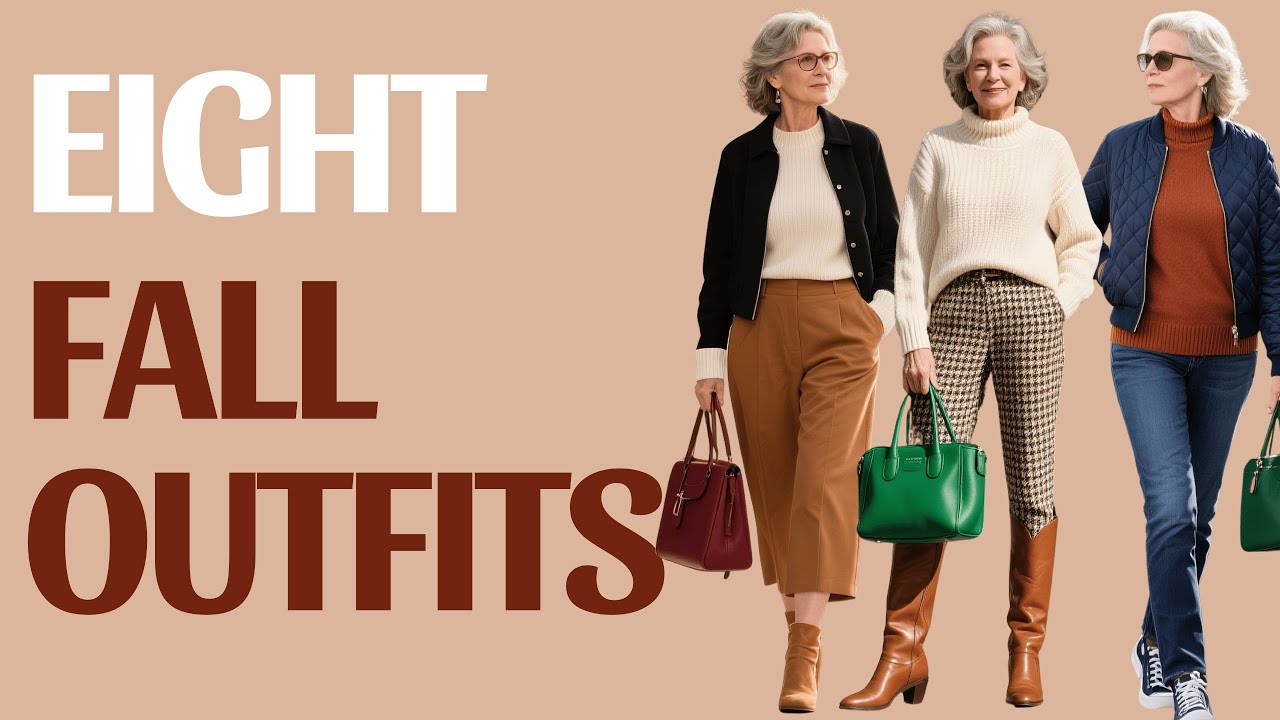 8 Fall Outfits: Look AMAZING After 60
