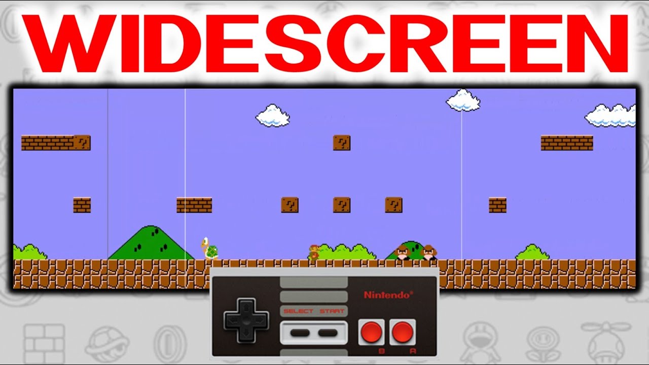 Emulating NES Games In Wide Screen! (ANESE 0.9.1 - WideNES)