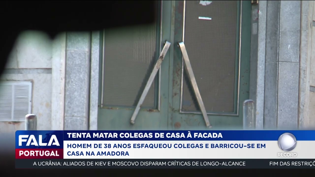 Tenta matar 2 colegas de casa à facada na Amadora