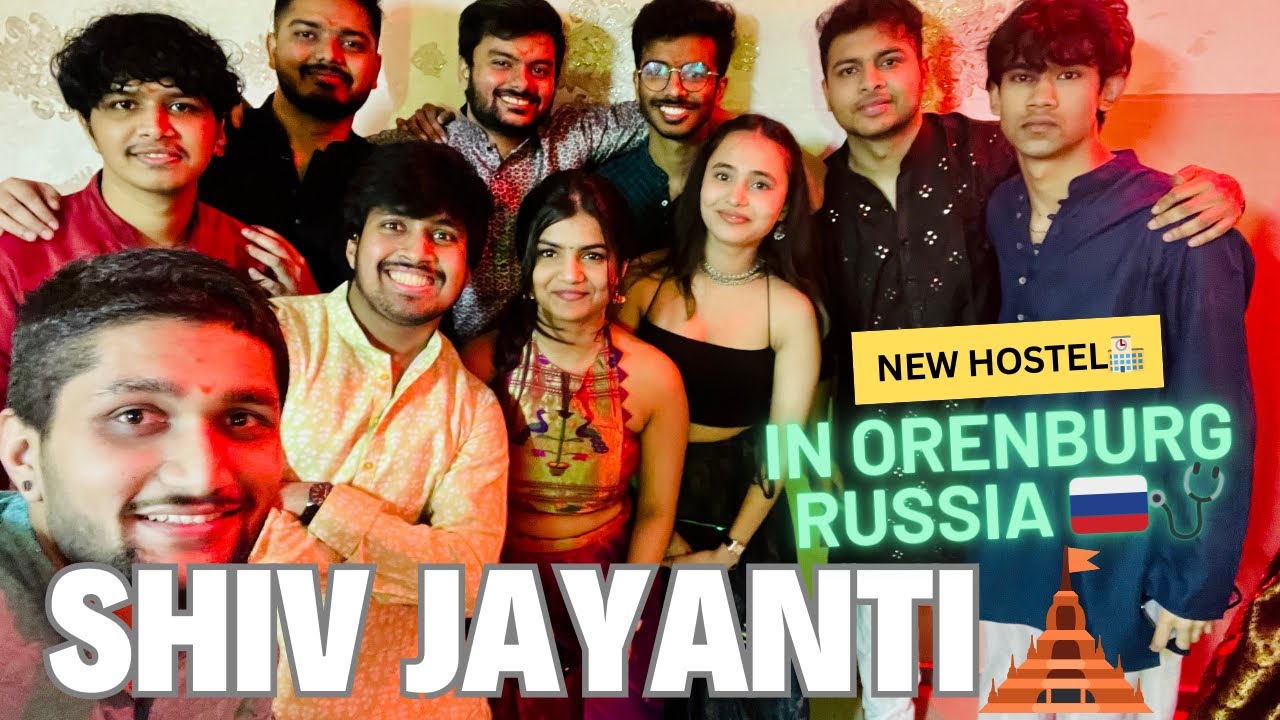 Shiv Jayanti Celebration II Orenburg StateMedical University | MBBS in Russia |||