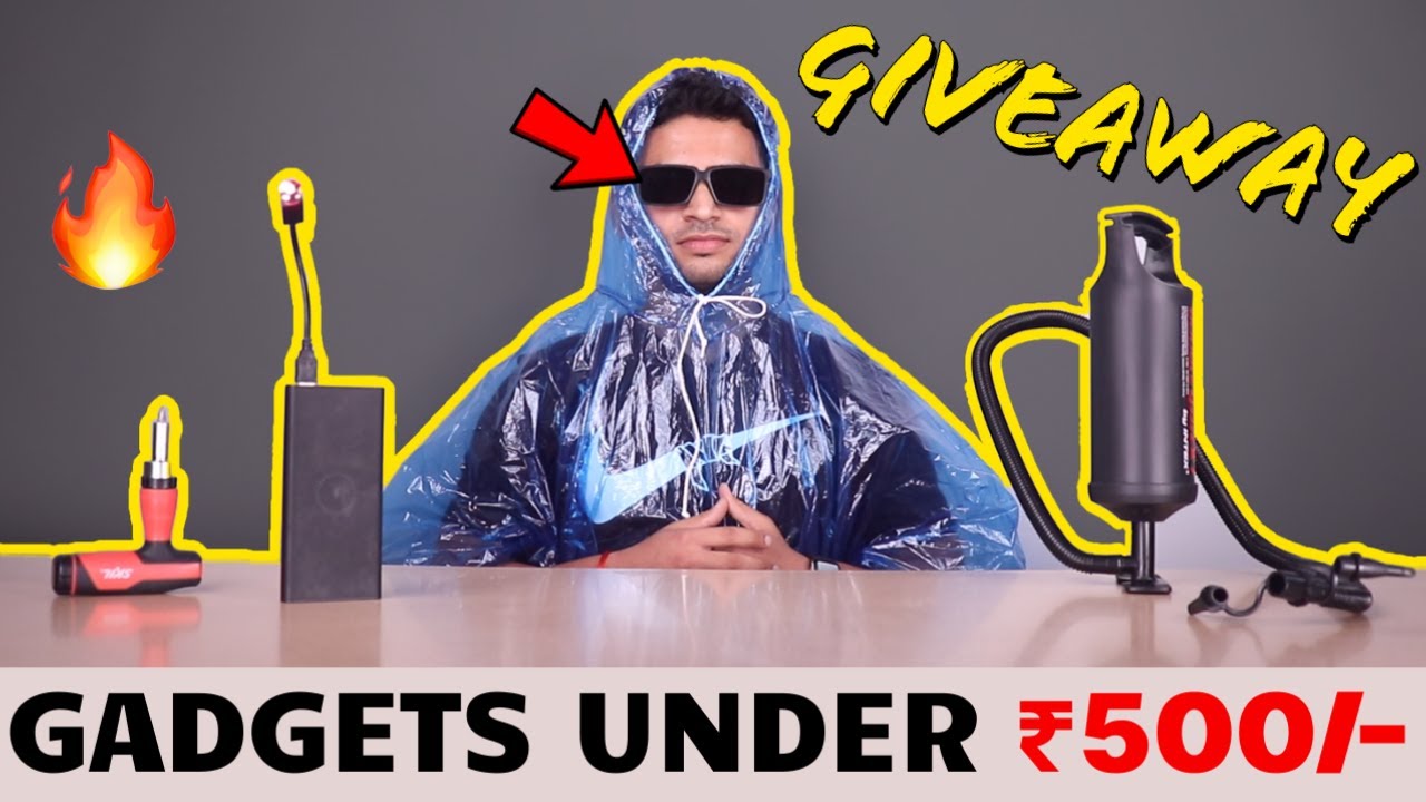 Unique Gadgets Under Rs500 + GIVEAWAY | Part 57 | Tech Unboxing 🔥