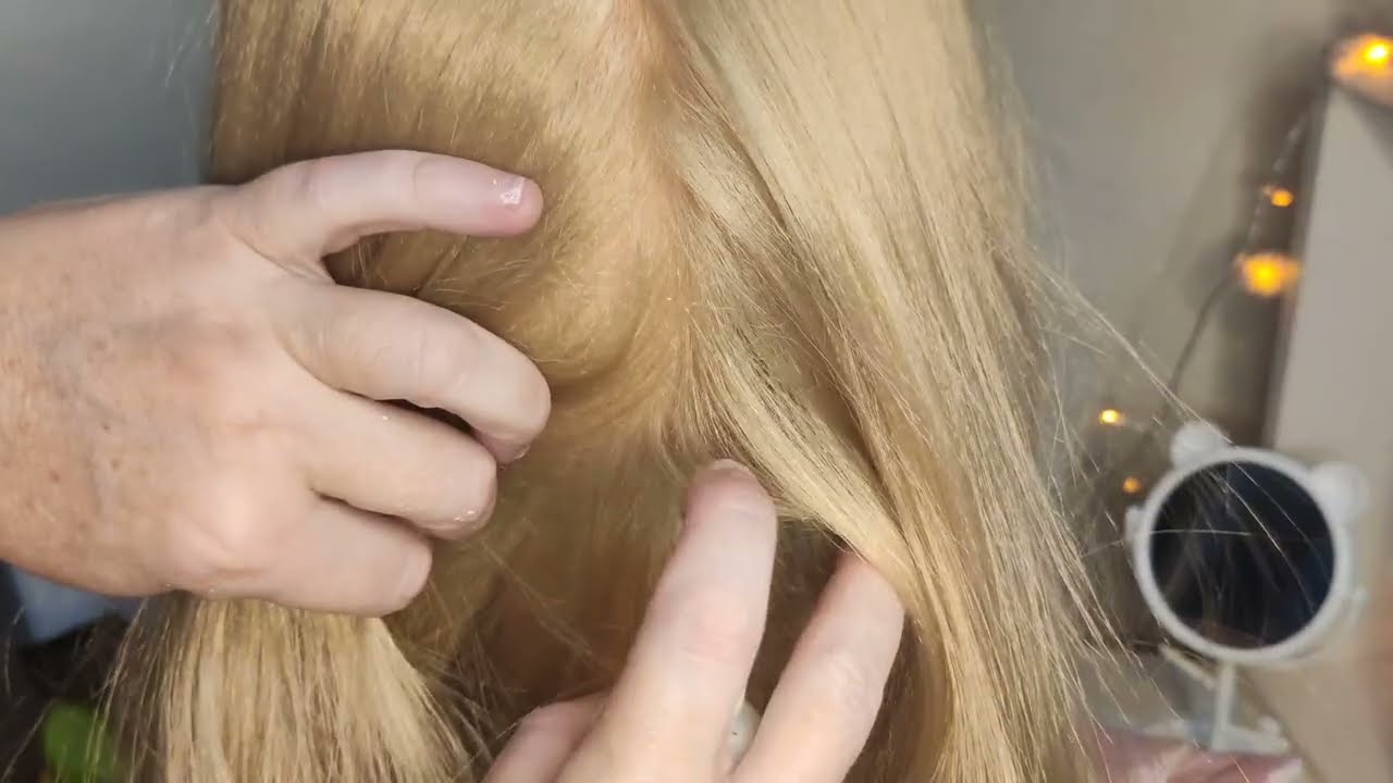ASMR DA GI - Check up dos cabelos.