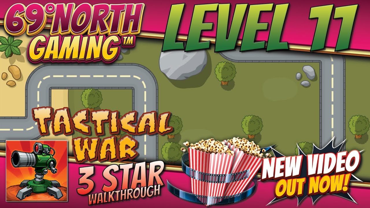 TACTICAL WAR TOWER DEFENSE | LEVEL 11 | 3 STAR WALKTHROUGH | IOS ANDROID