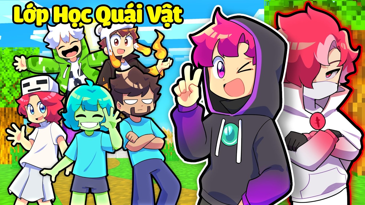 Hiha KillerEnder Tham Gia LỚP HỌC QUÁI VẬT Trong Minecraft ( Enderman vs KillerEnder ) 😱🤣