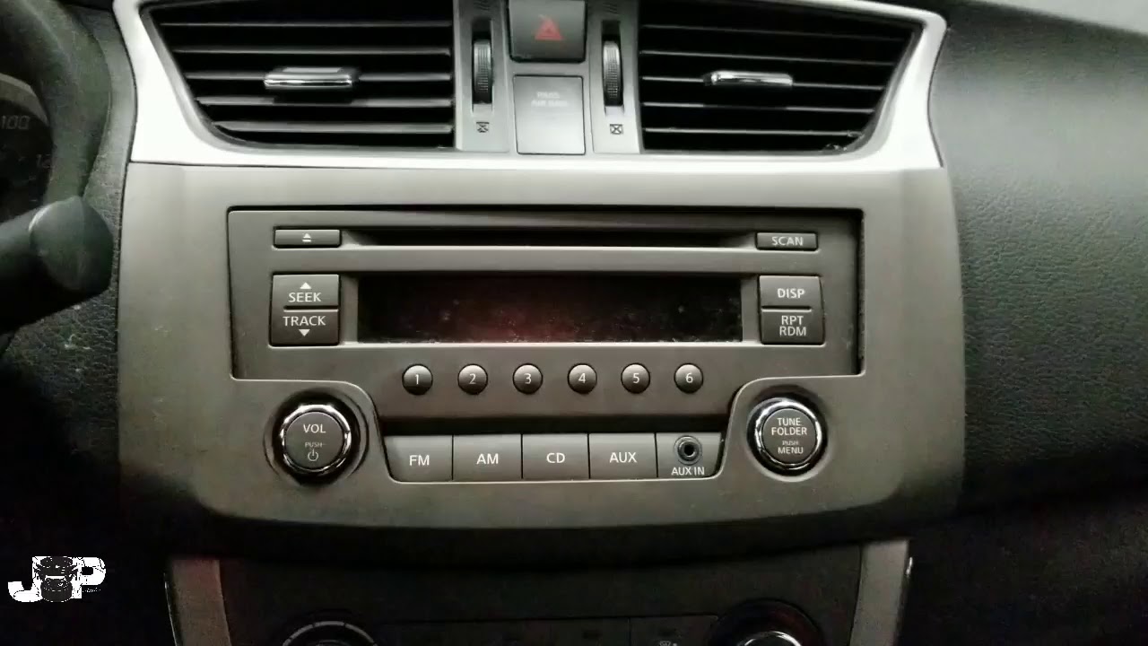 2014 nissan Sentra radio removal