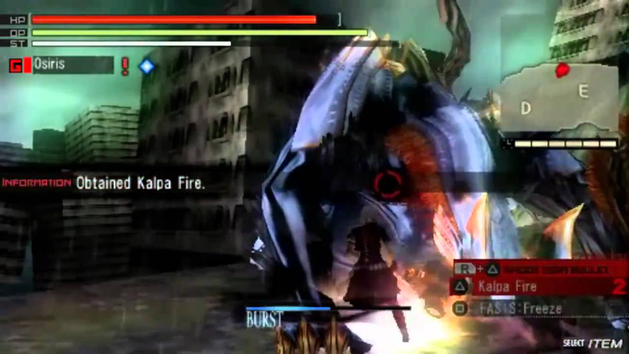 God Eater Burst - Hannibal (SOLO) | Less than 5 minutes