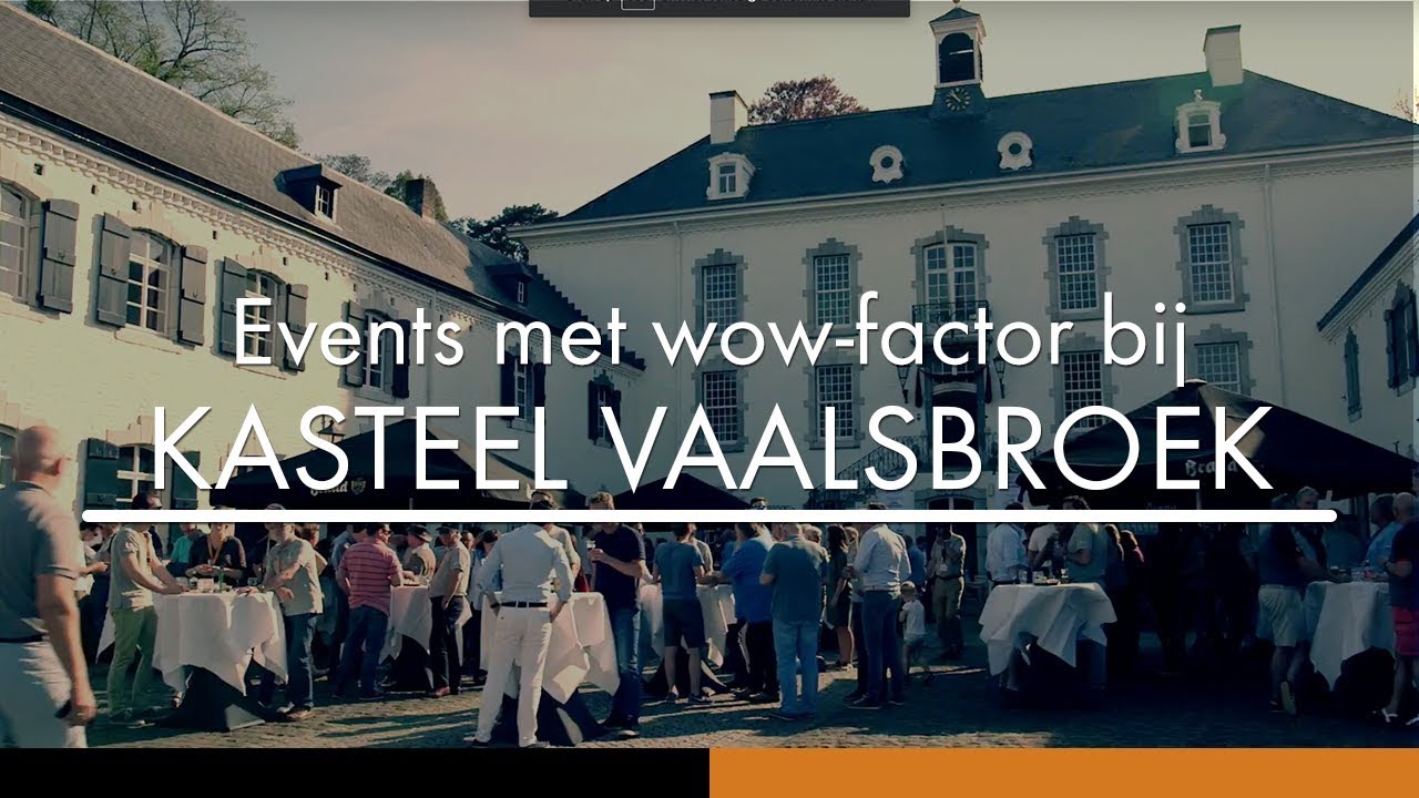 Events organiseren met een wow-factor bij Bilderberg Kasteel Vaalsbroek