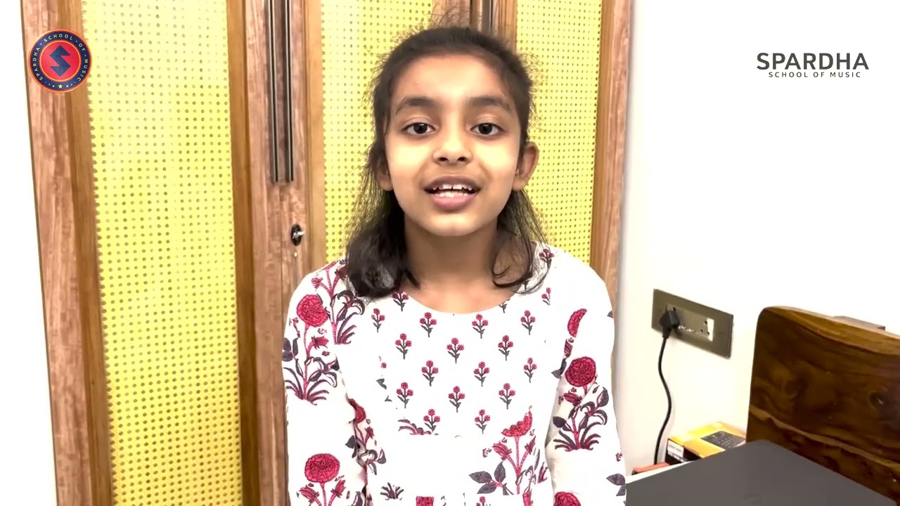Aadya | Spardha YouTube Performance Stage| Light Bollywood Vocal Performance