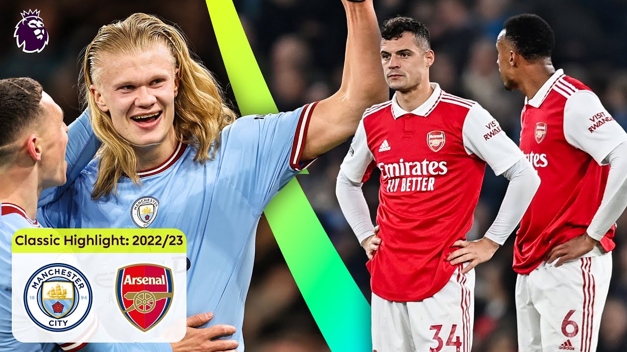 De Bruyne MASTERCLASS | Man City 4-1 Arsenal | Classic Premier League Highlights