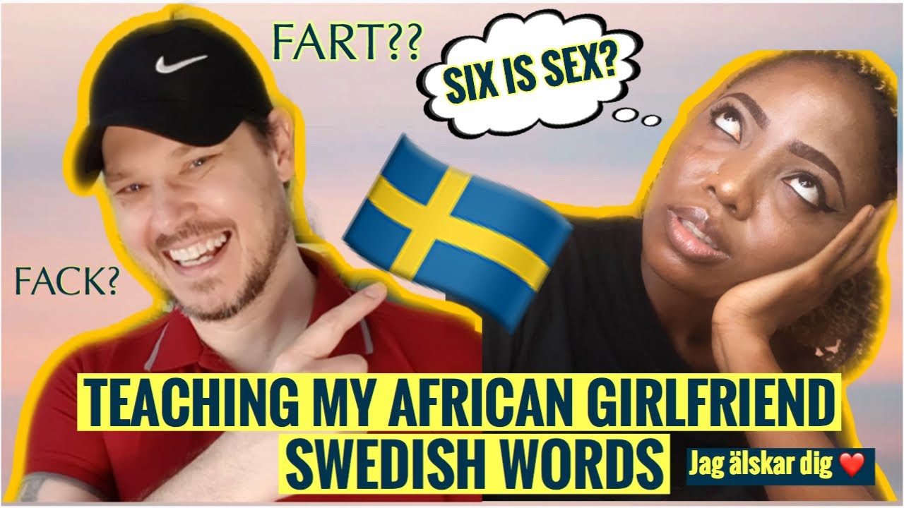 MY AFRICAN GIRLFRIEND TRIES SPEAKING SWEDISH | * Hilarious *