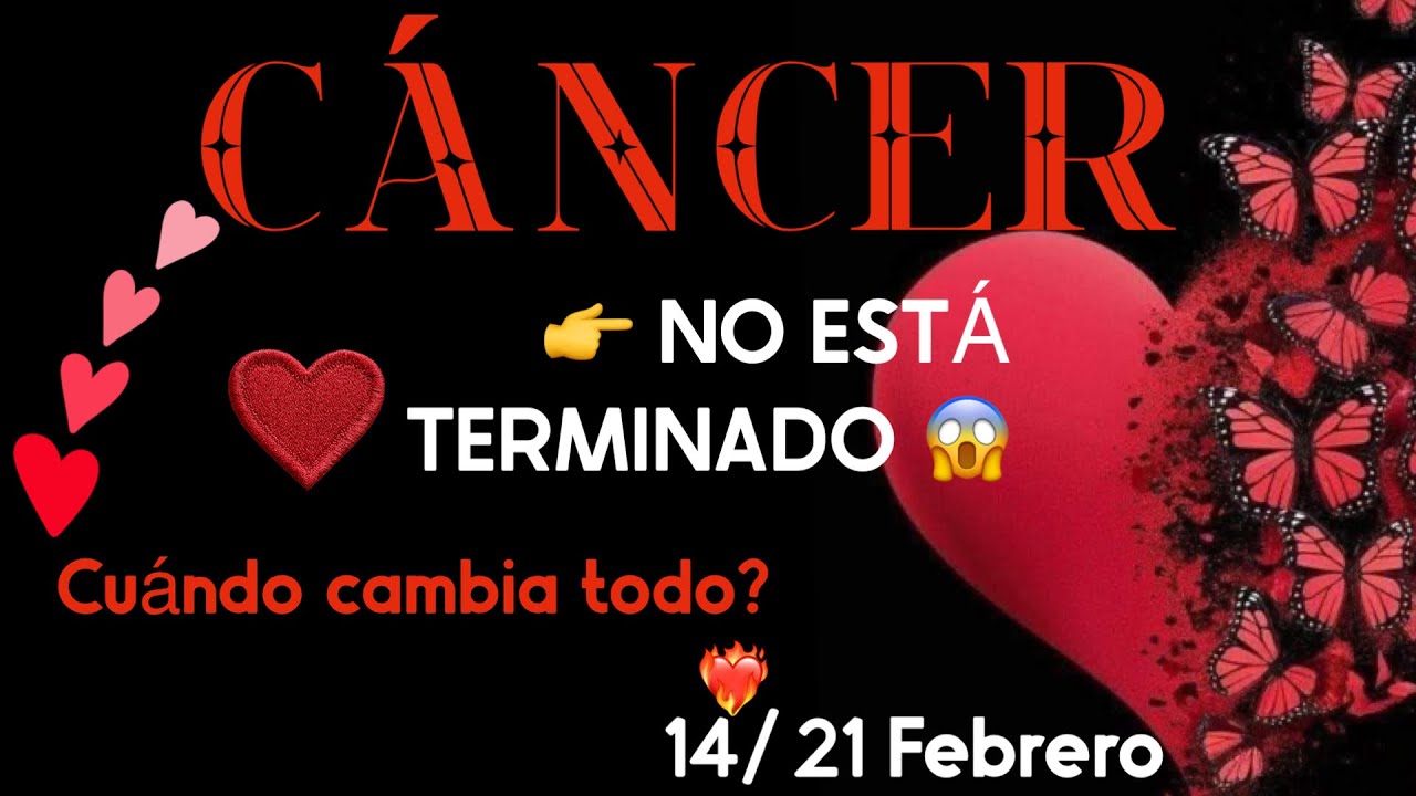 Cáncer ♋ Amor grande, aunque con energía inestable… te cuento cuándo se mueve todo 😱💕💥