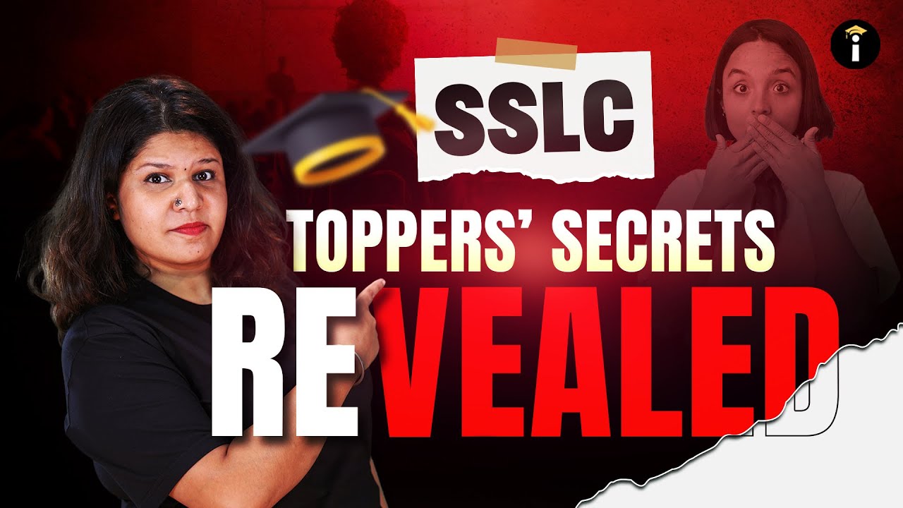 SSLC Toppers’ Secret Strategy Revealed 💯