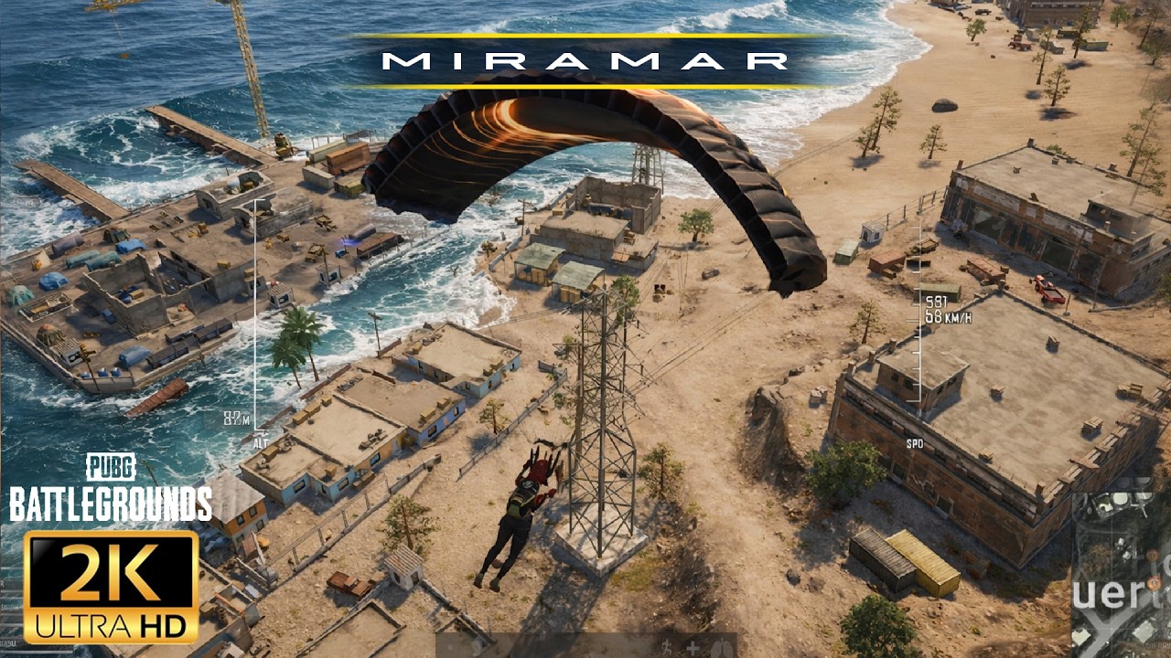 PUBG PC 2K - MIRAMAR ULTRA GRAPHIC - RTX 4060 TI - INTEL I7 GEN 10700KF -  (No Commentary)