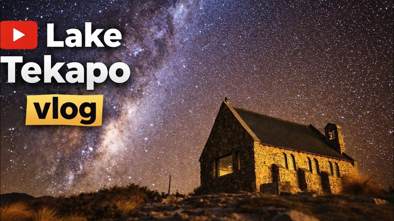 Lake Tekapo Vlog ( Day 2 )|| Peace, Stars & Soulful Moments || A Journey to Find Myself
