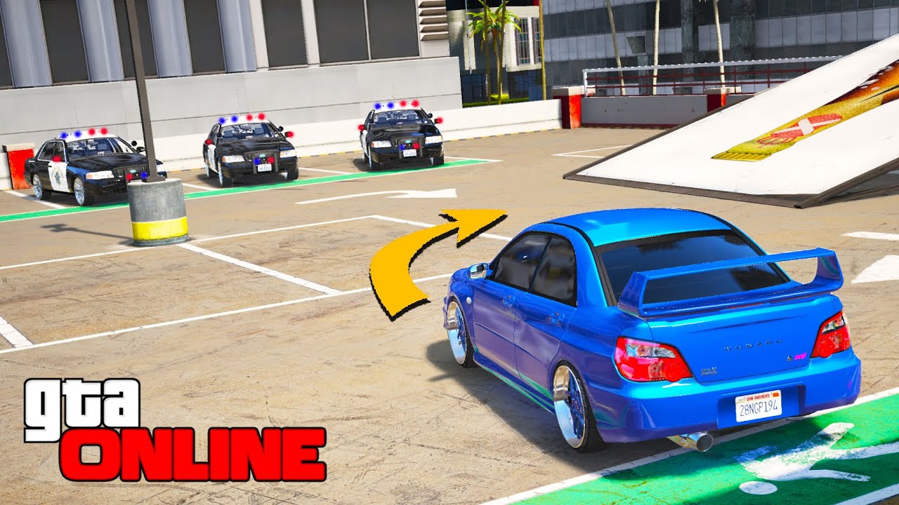КОПЫ МЕНЯ ЗАЖАЛИ ЕСТЬ ЛИ ШАНС УЕХАТЬ?! GTA 5 полиция - полицейские погони за Subaru Impreza в гта 5!