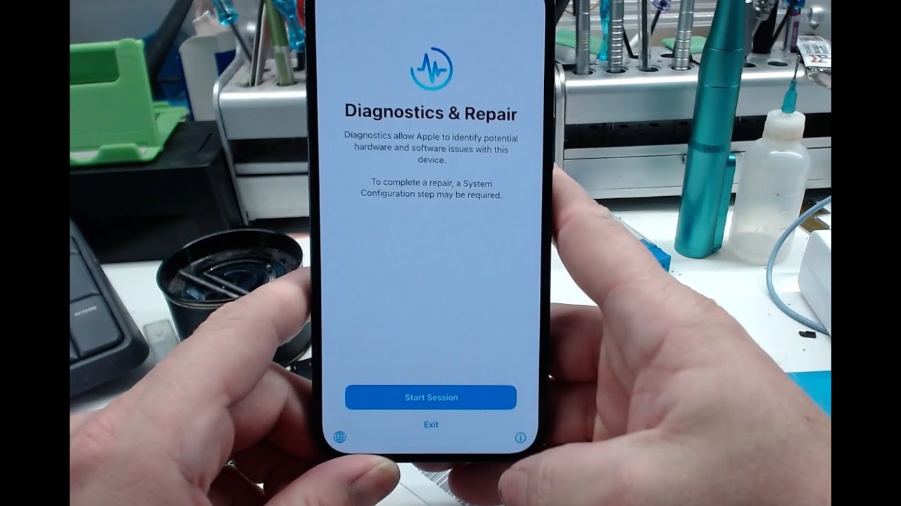 Diagnostique et Test complet Iphone