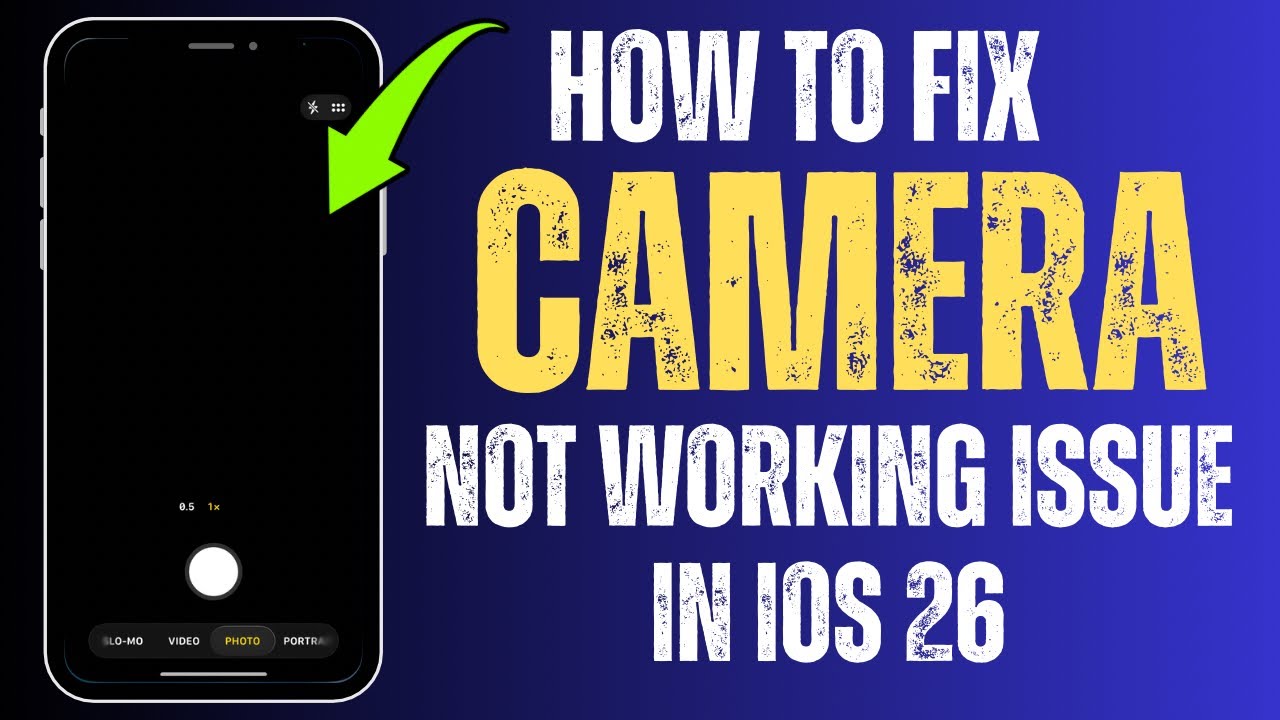 Как исправить неработоспособность камеры на iPhone (iOS 26)