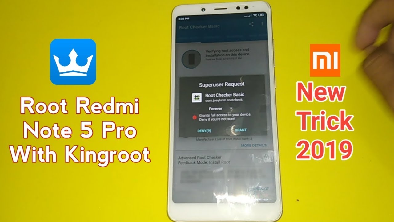 Redmi Note 5 Pro Root With KingRoot