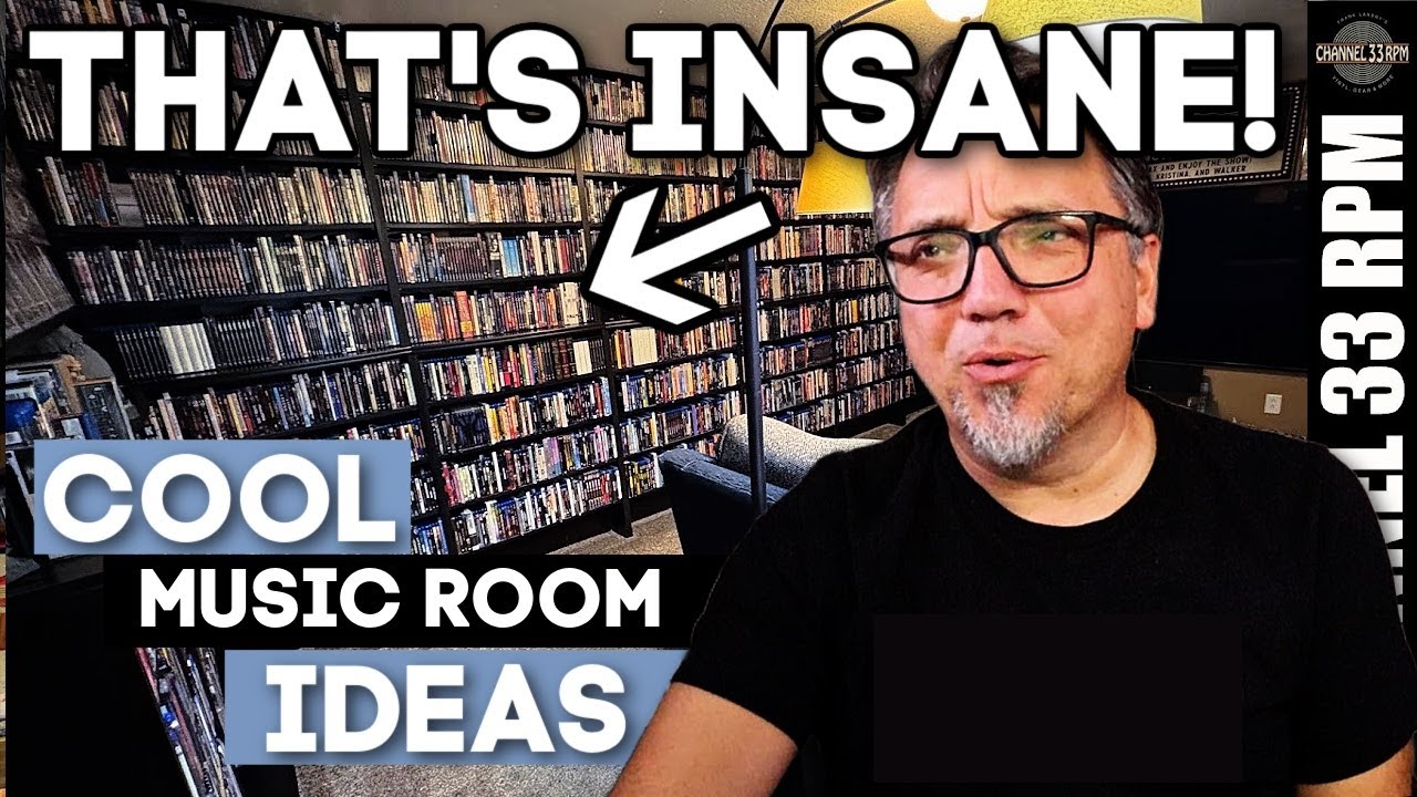 Showcasing viewer music rooms: from teens to Gen Xers | Vinyl Dens on Channel 33 RPM