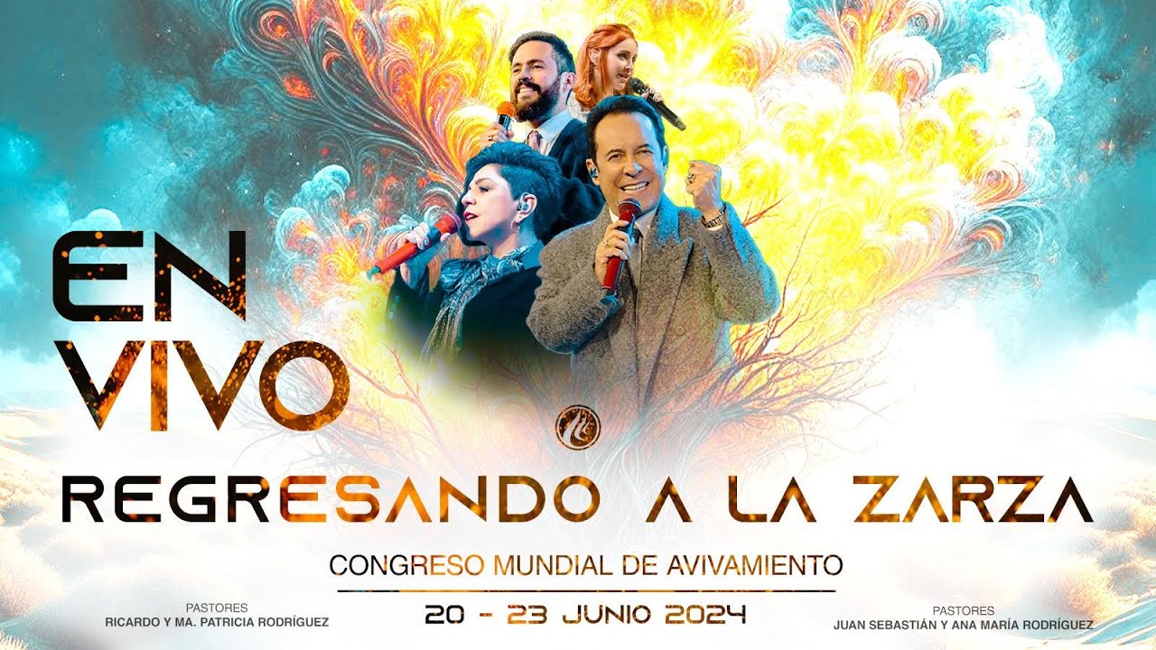 Día 1 Parte 2 🎥🔴 Congreso Mundial de Avivamiento (21 de junio - Reuniones de la Noche) | Avivamiento