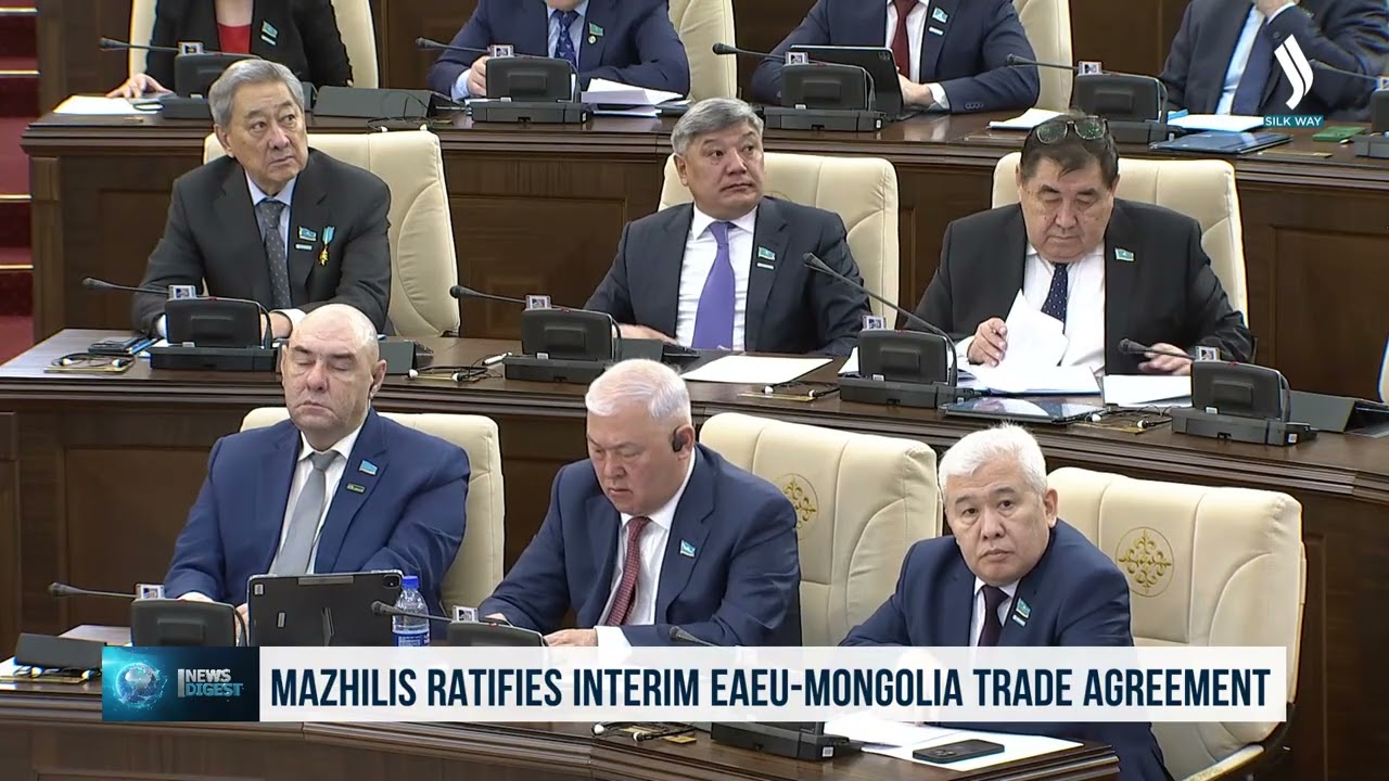 Mazhilis ratifies interim EAEU-Mongolia trade agreement