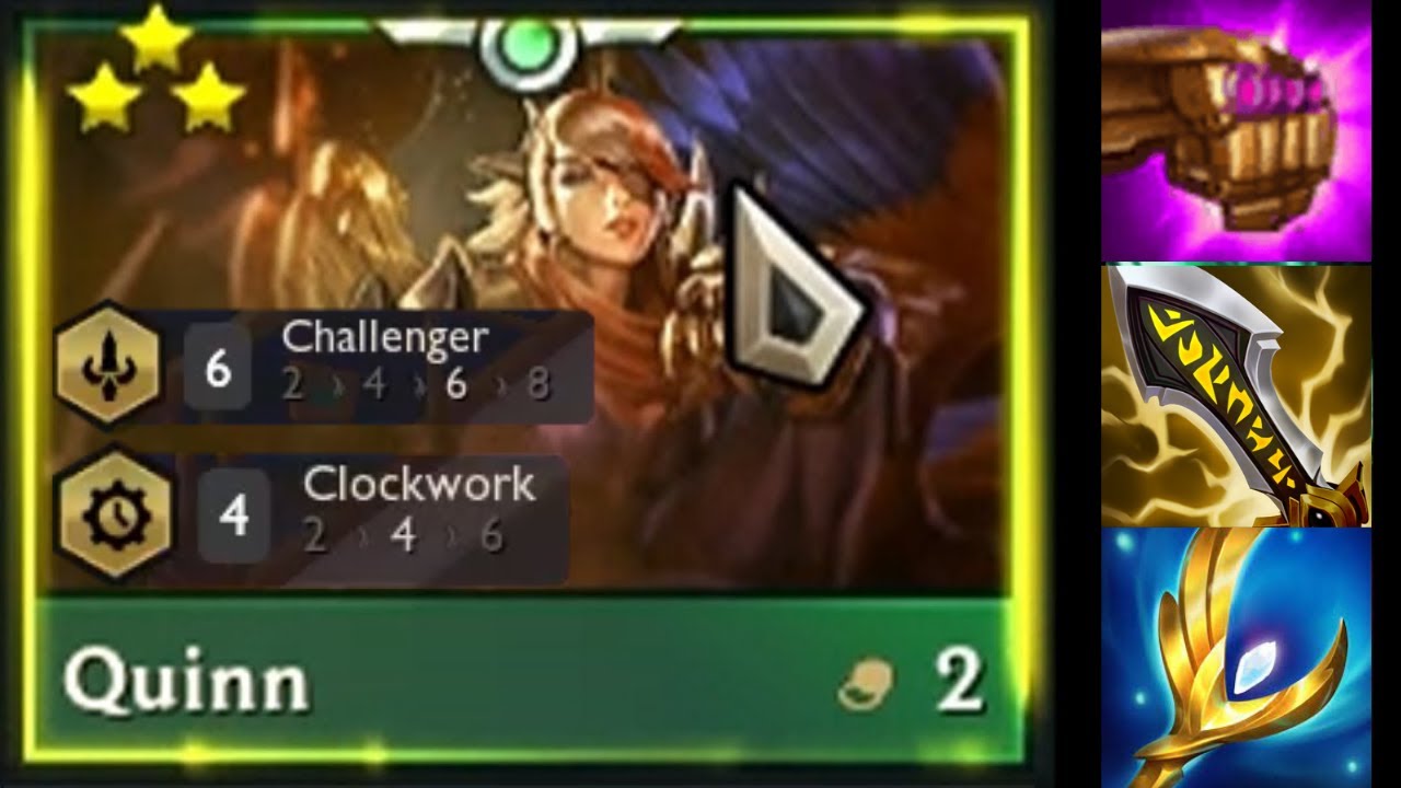 TFT Full CRIT ⭐️⭐️⭐️ QUINN ! Infinity Edge + Jeweled Gauntlet I TFT Set 6.5