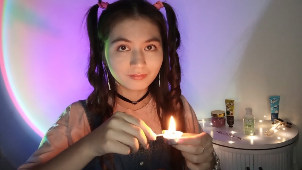 Массаж бедр и ягодиц 🍑Расслабление на ночь со мной ☺/ АСМР МАССАЖ #асмр
