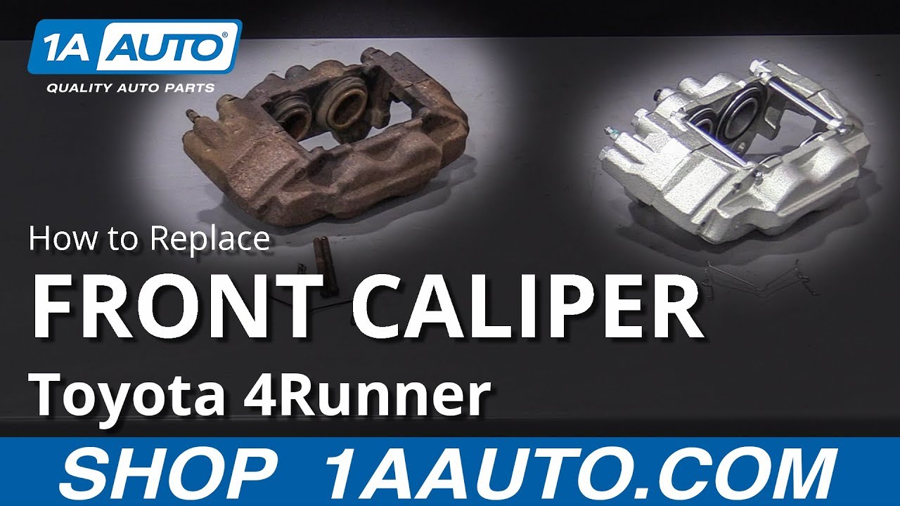 How To Replace Front Caliper 03-09 Toyota 4Runner