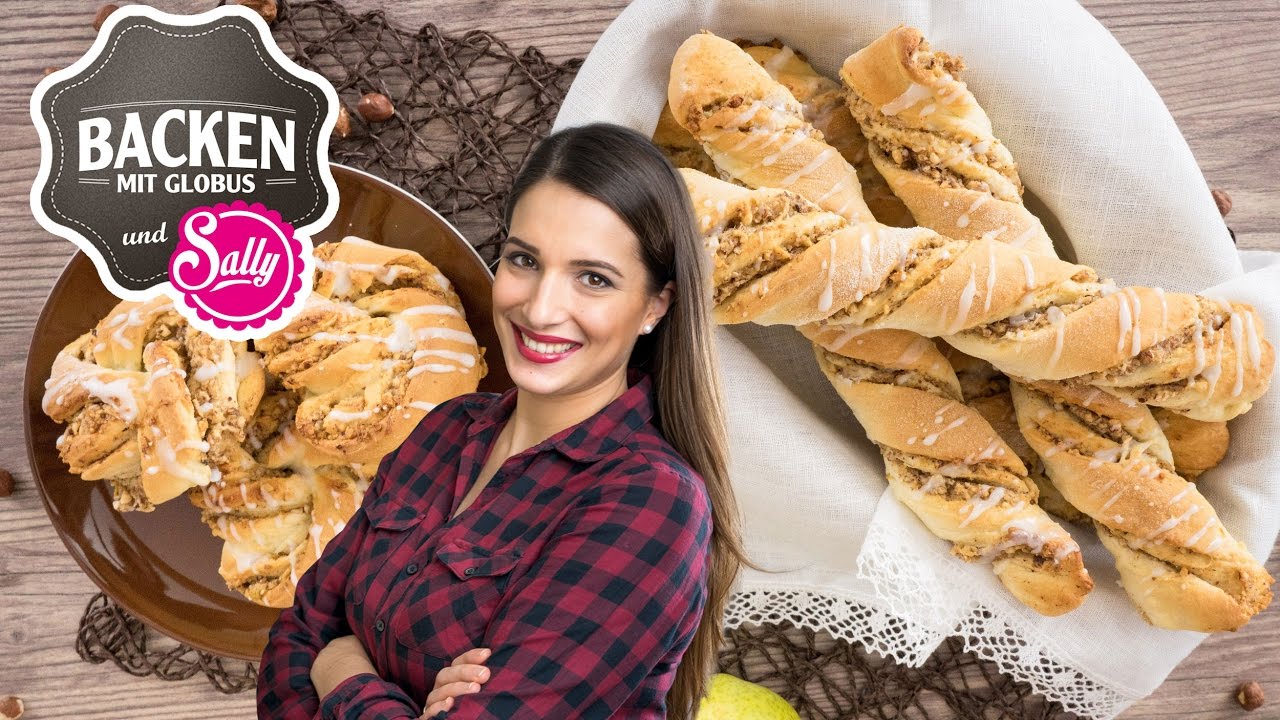 Nuss-Stangen | Backen mit Globus & Sallys Welt #14