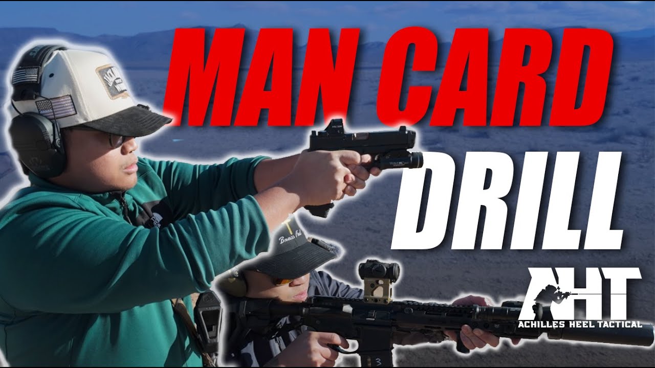 We Tried the AHT Man Card Drill, It's Impossible.