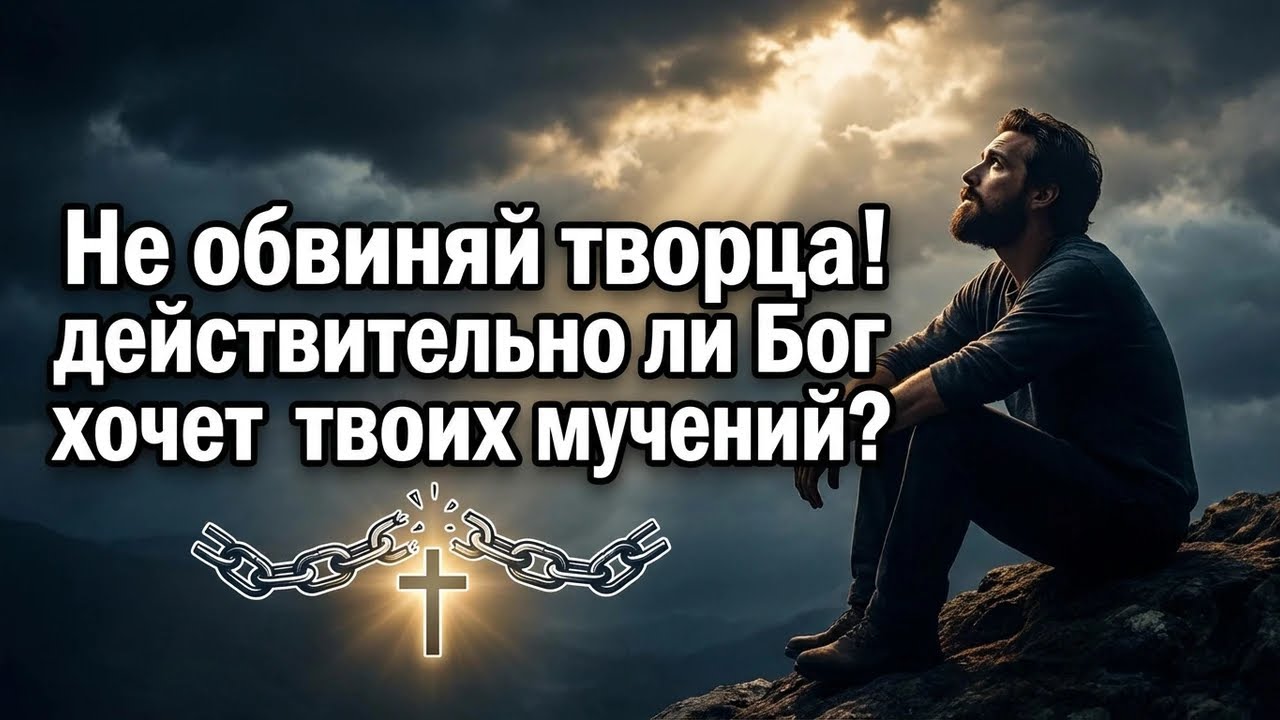 Не обвиняй Творца Христианская песня о Боге