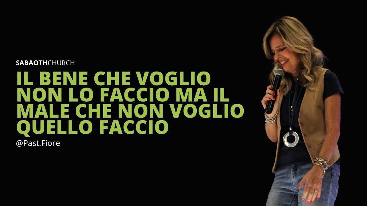 30-07-23 Domenica Gospel | IL BENE CHE VOGLIO NON LO FACCIO MA IL MALE CHE NON VOGLIO QUELLO FACCIO