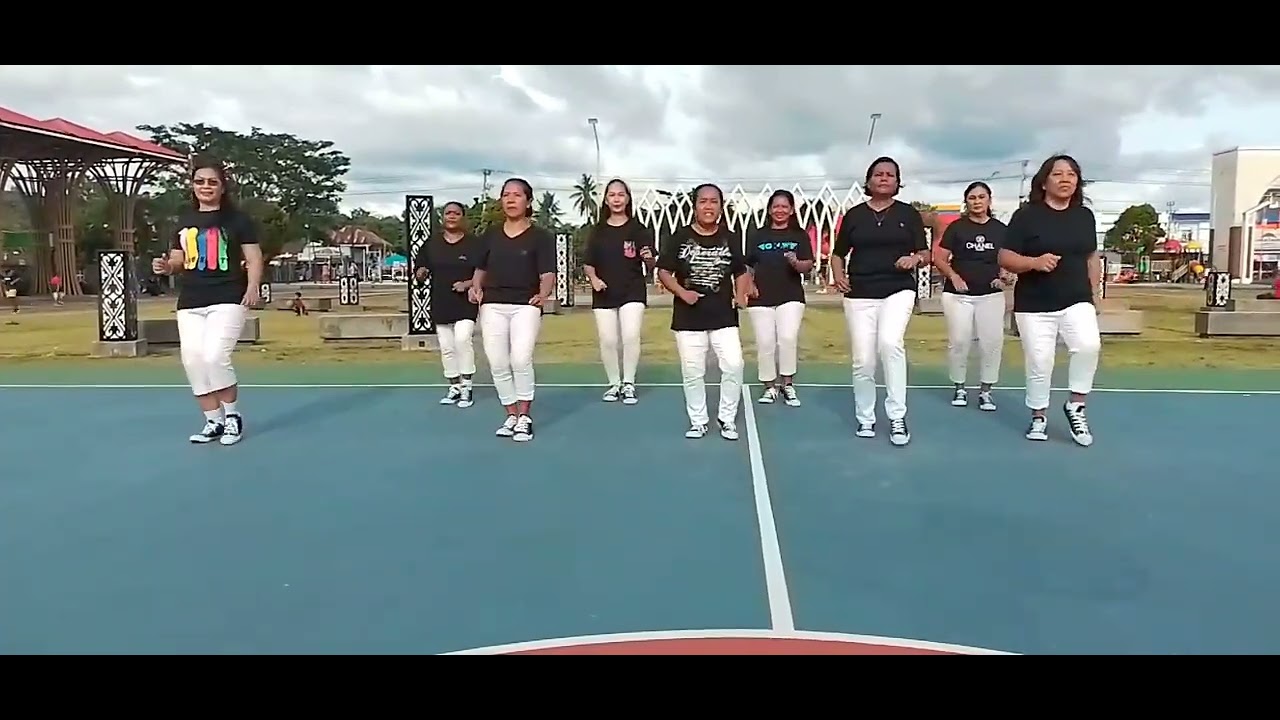Kaka Baju Hitam (REMIX) // Choreo Evan Line Dance // Demo Alana Line Dance Sorong
