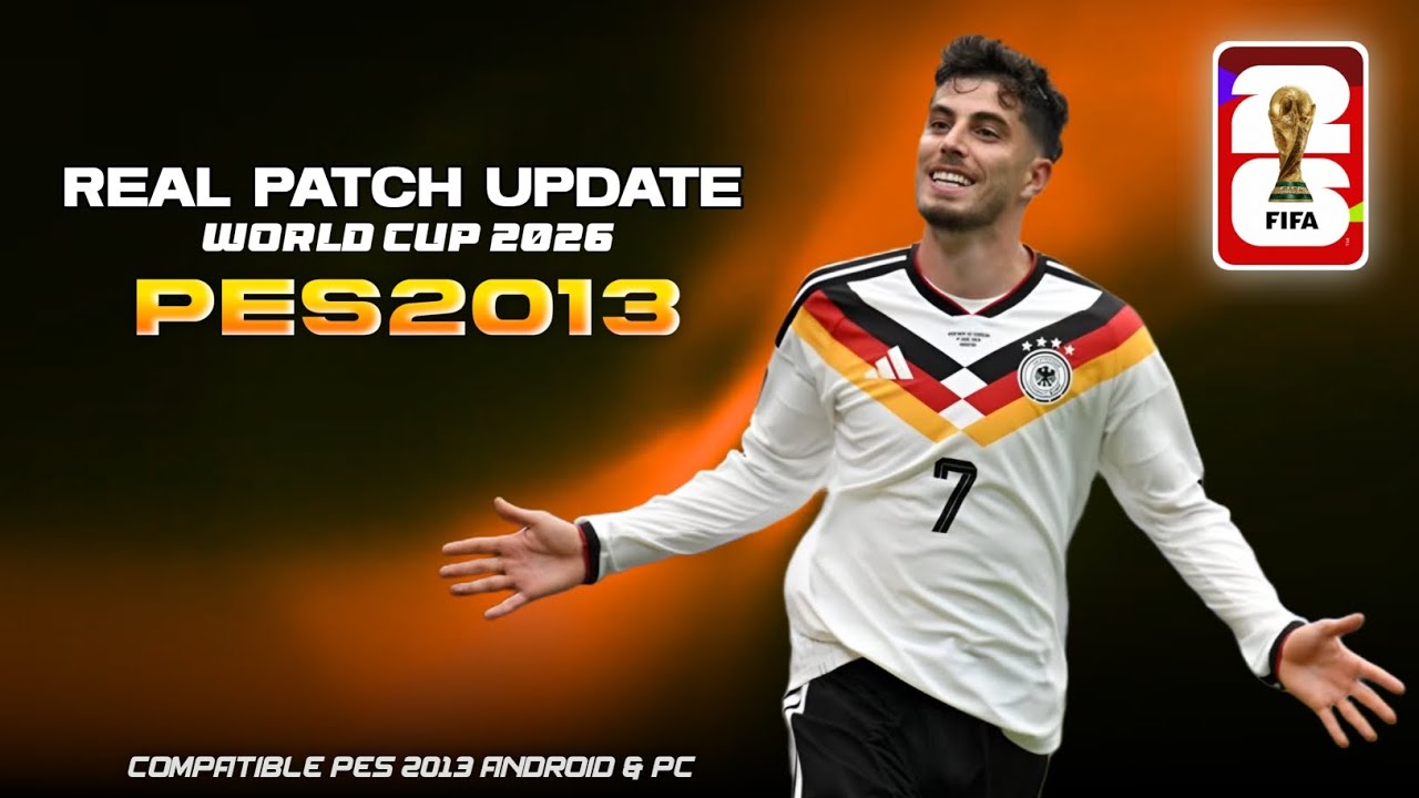 PES 2013 Update Real Patch World Cup 2026 New Kits & Faces On GameHub Android 