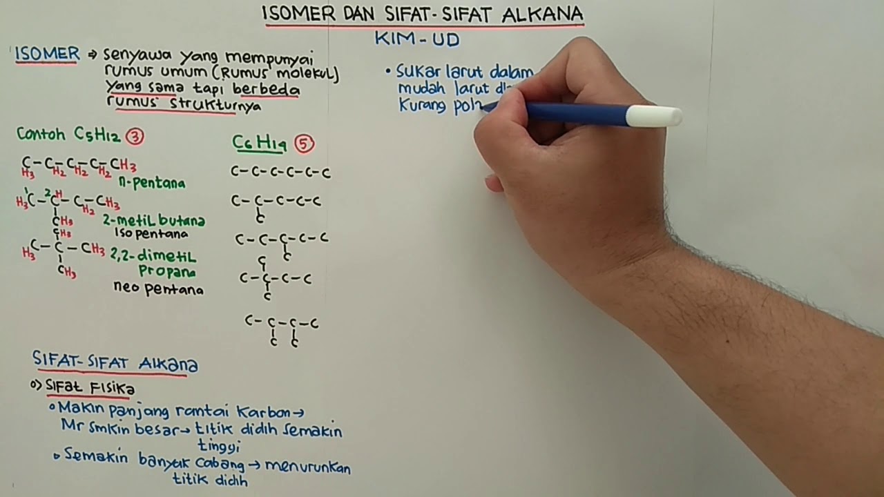 ISOMER DAN SIFAT - SIFAT ALKANA
