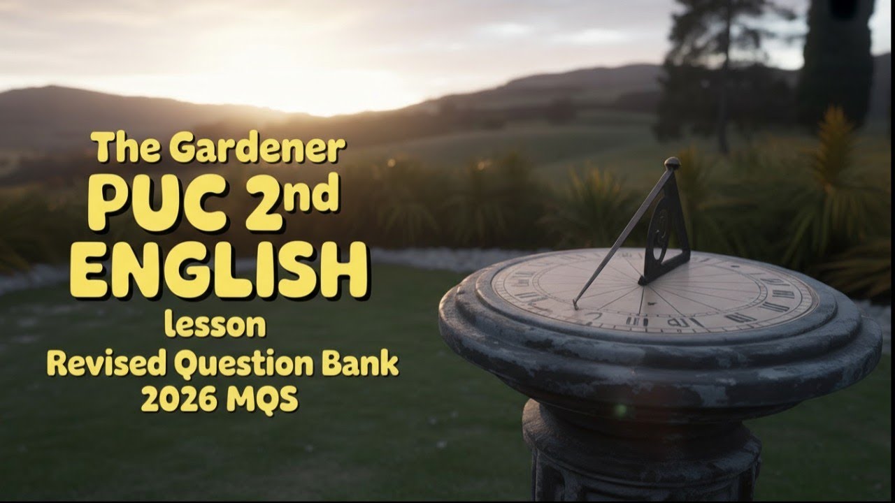 The Gardener 2026 Revised Question Bank MCQs 