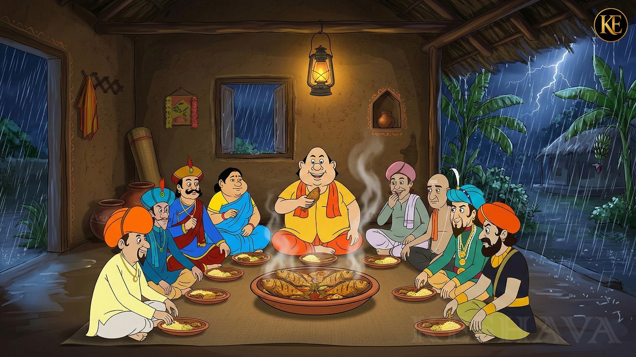 ঝুপড়িতে মুষলধারে বৃষ্টি আর ভোজ! রাজা আর গোপাল দাদার গরম 'মাছের পার্টি | Gopal Bhar New Episode 2026