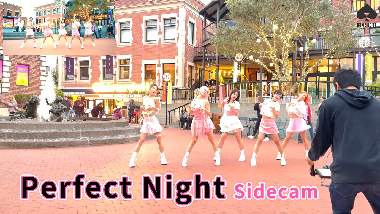 [K-POP IN PUBLIC][SIDE CAM] Perfect Night - LE SSERAFIM 1 Take Dance | by  @acey_dance