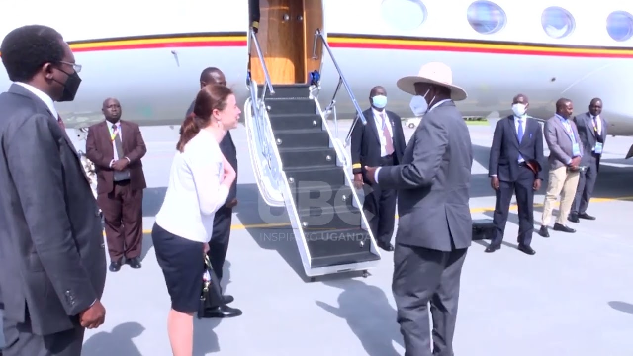 PRESIDENT MUSEVENI DEPARTS FROM RUSSIA