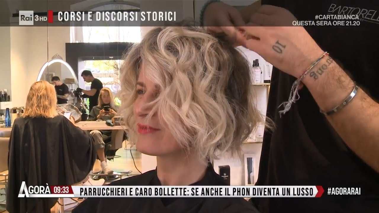 Bollette con i capelli dritti - Agorà 25/10/2022