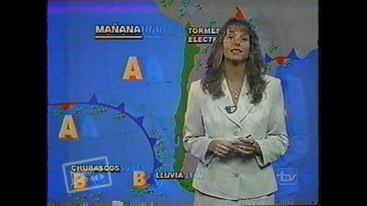 El Tiempo en Canal 13 Chile (11 de marzo de 1998)