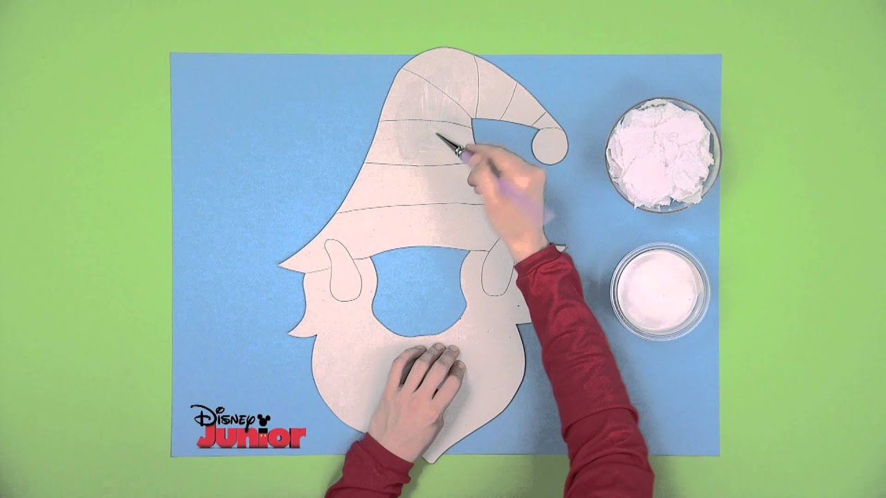Art Attack | Christmas Elf Mask | @disneykids