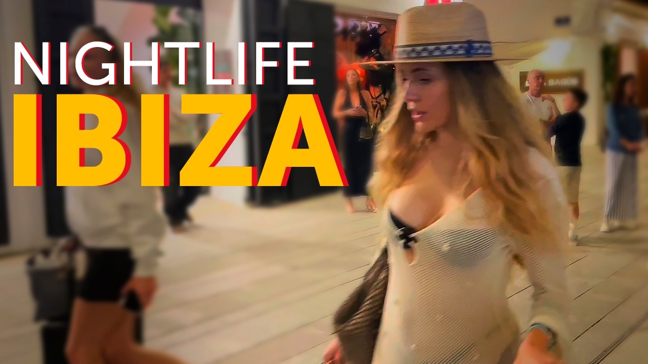 Ibiza Nightlife 2025 🌙 Stunning Views, Luxury Yachts & Party People! [4K Tour]