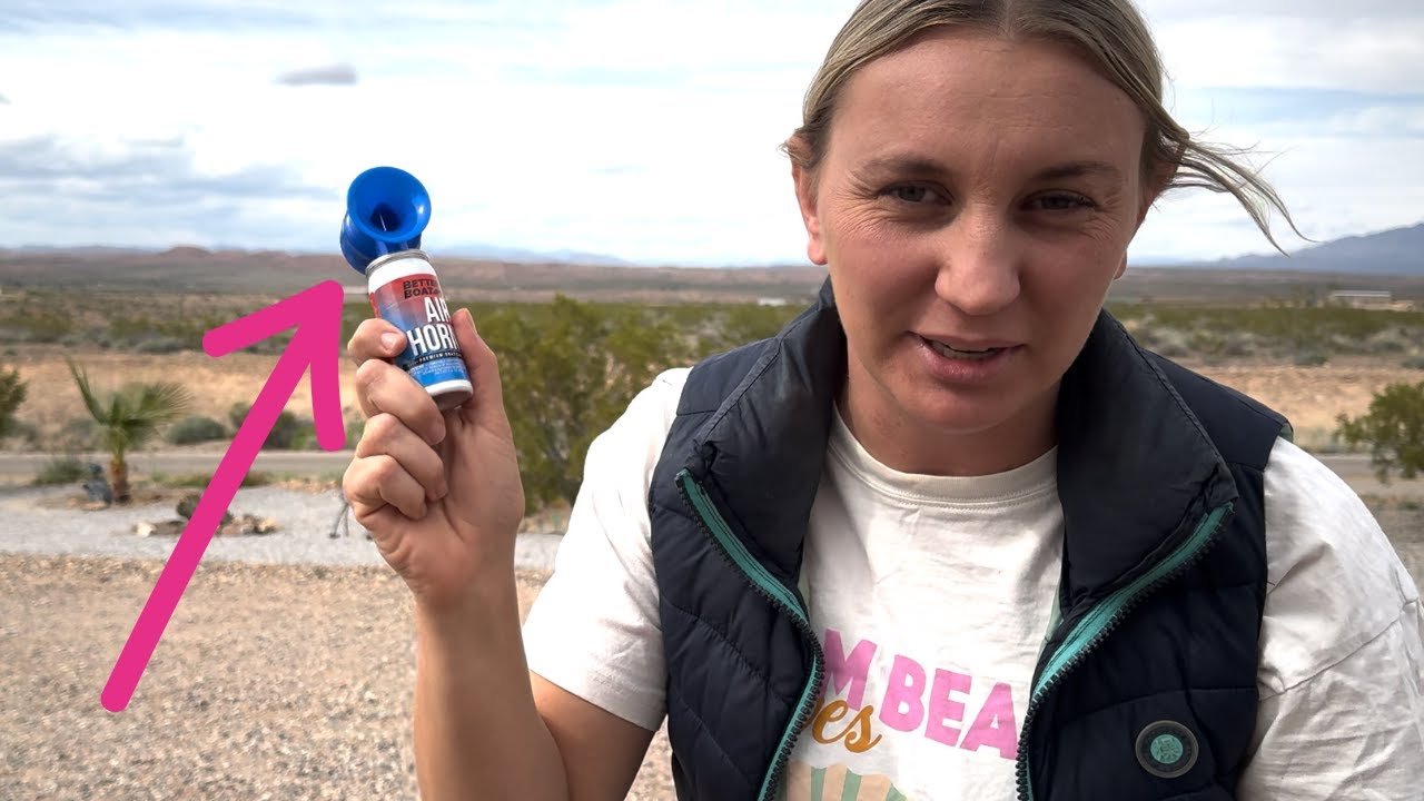 Air Horn Can for Boating & Safety Very Loud