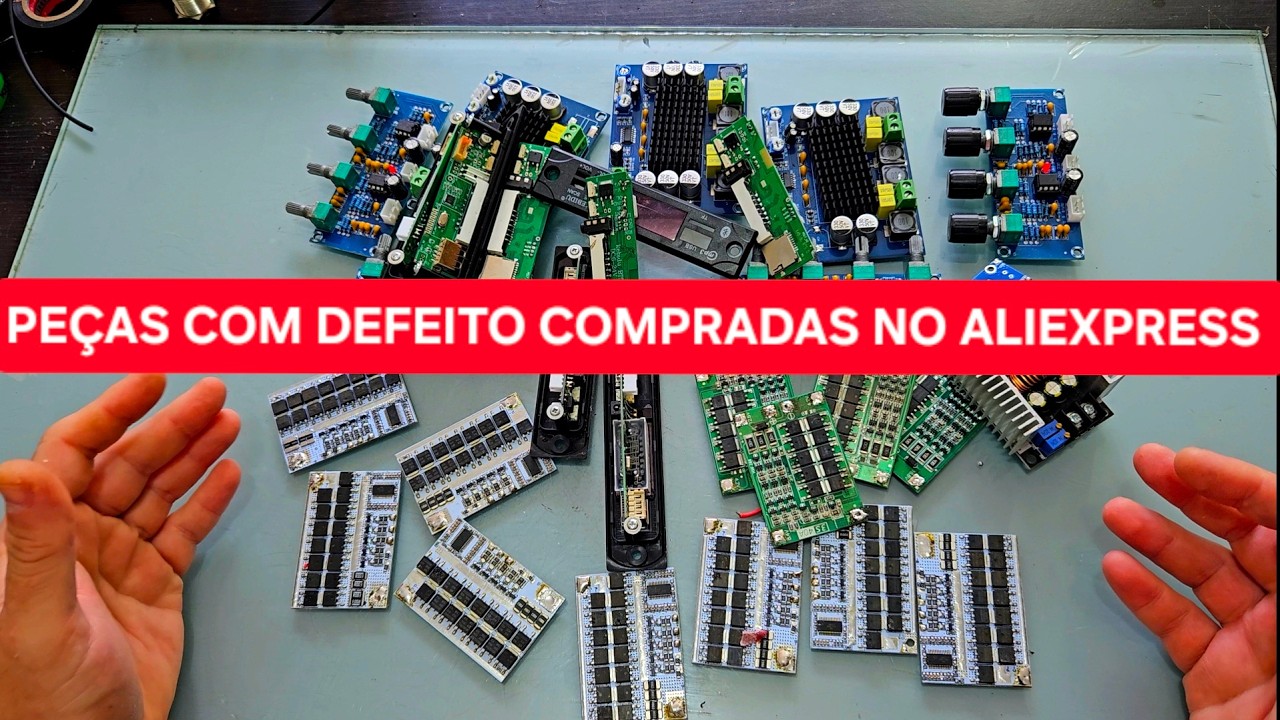 PRODUTOS DO ALIEXPRESS COM DEFEITO