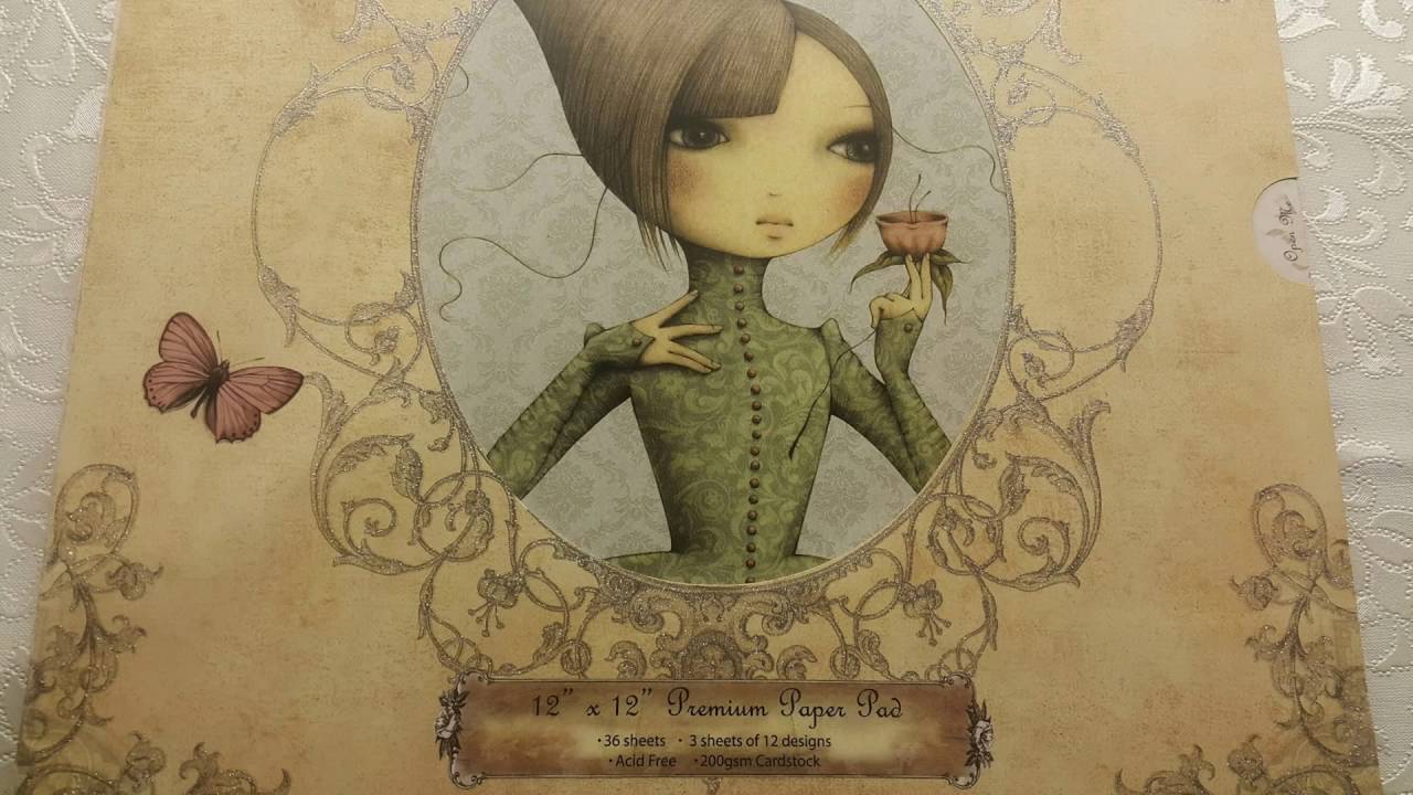 ( English ) Mini Album Santoro Mirabelle