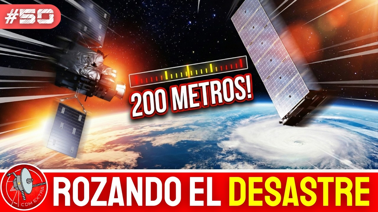SpaceX estalla contra China: Un satélite pasó a solo 200m de un Starlink! | 🚀CDM News