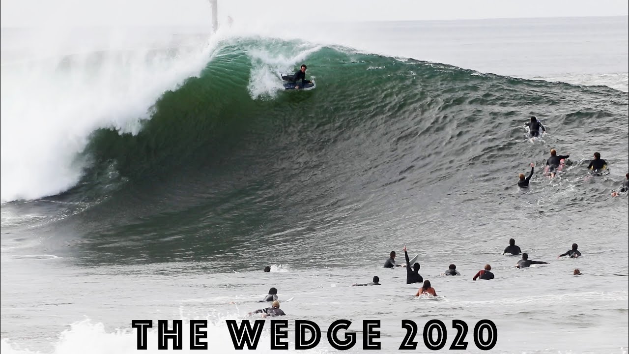The Wedge Biggest Swell of 2020!