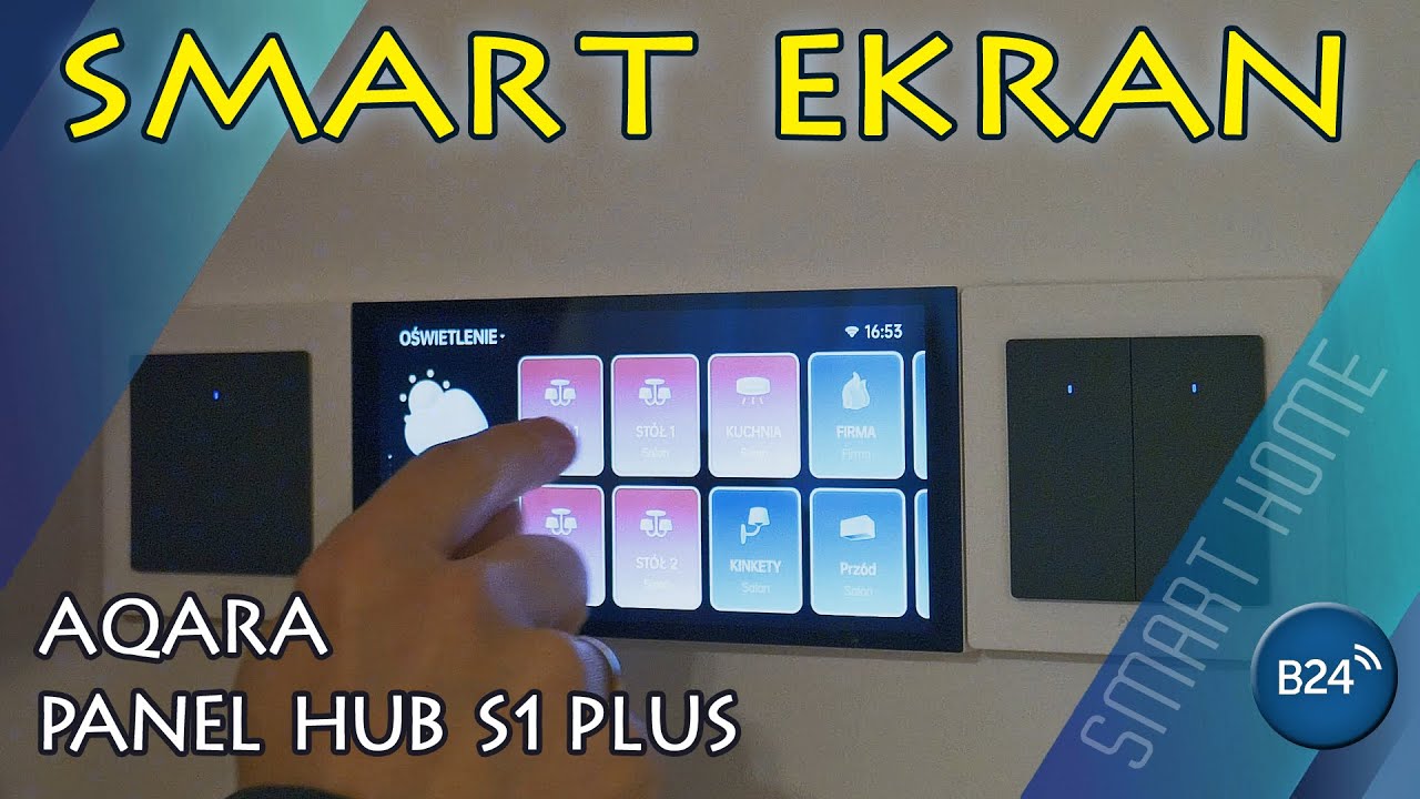SMART ➤ ładny tablet na ścianę z super funkcjami - Aqara Panel Hub S1 Plus TEST RECENZJA PL